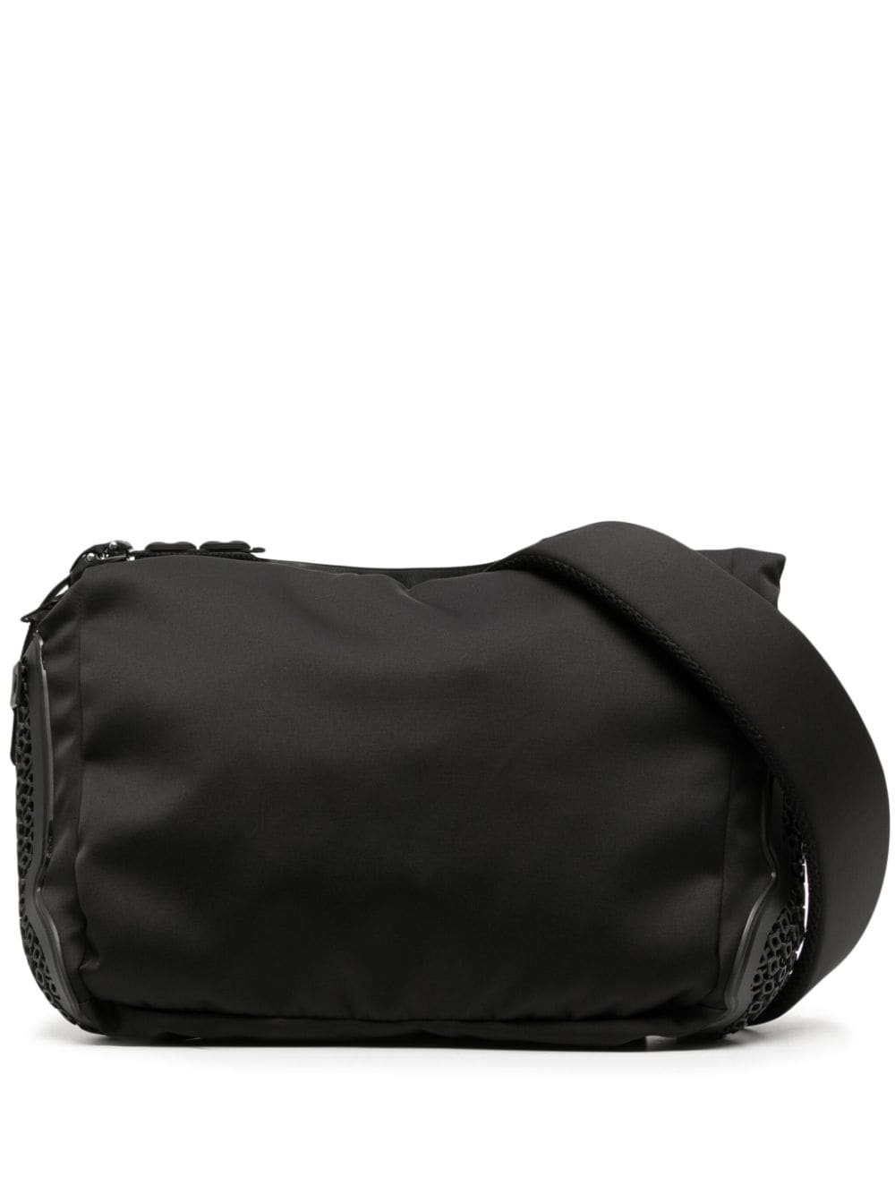 panelled messenger bag - 1