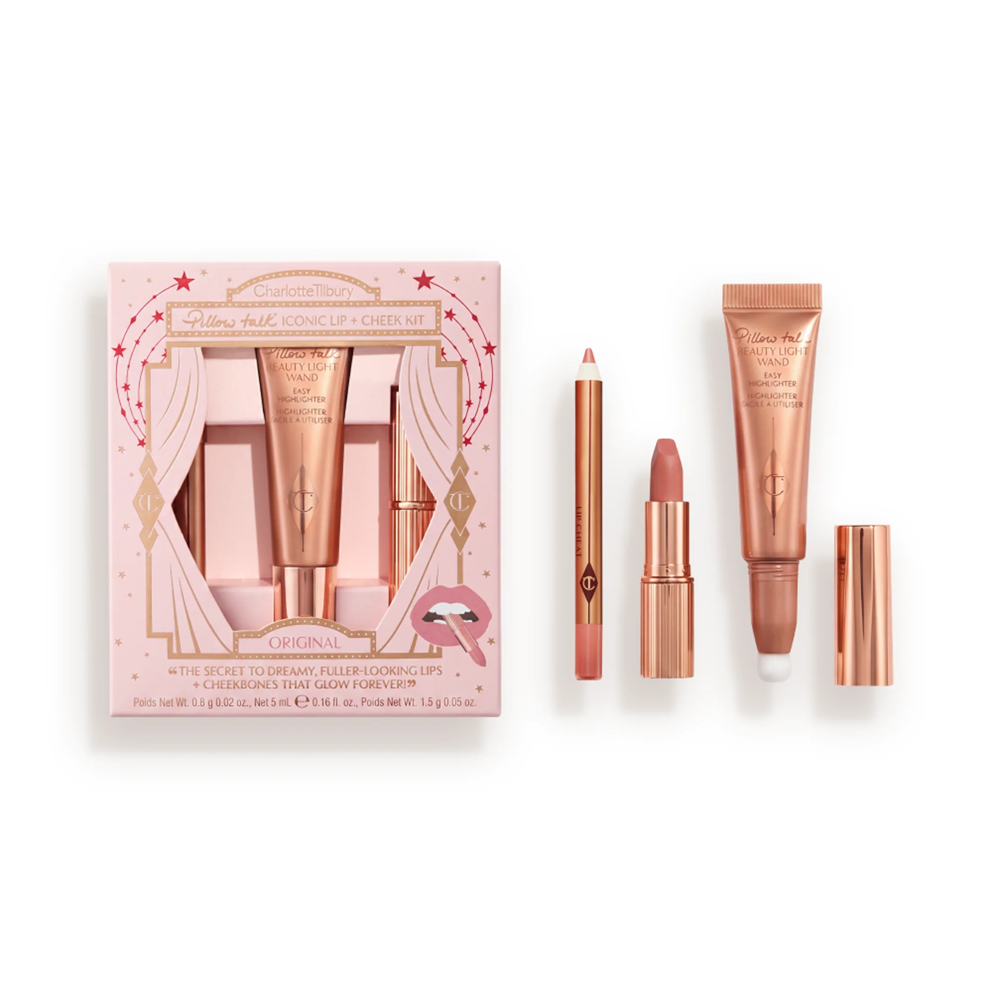 PILLOW TALK ICONIC LIP + CHEEK KIT Pillow Talk Original - 1
