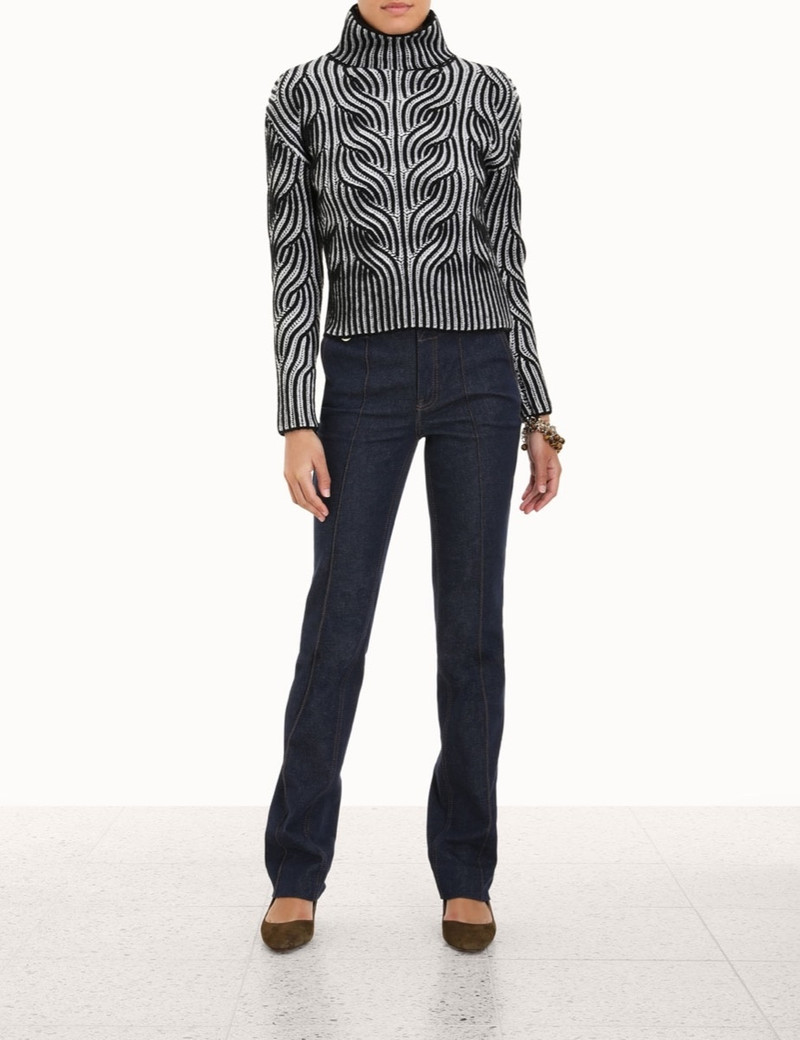 Zimmermann COSMIC OVERSIZED TURTLENECK outlook