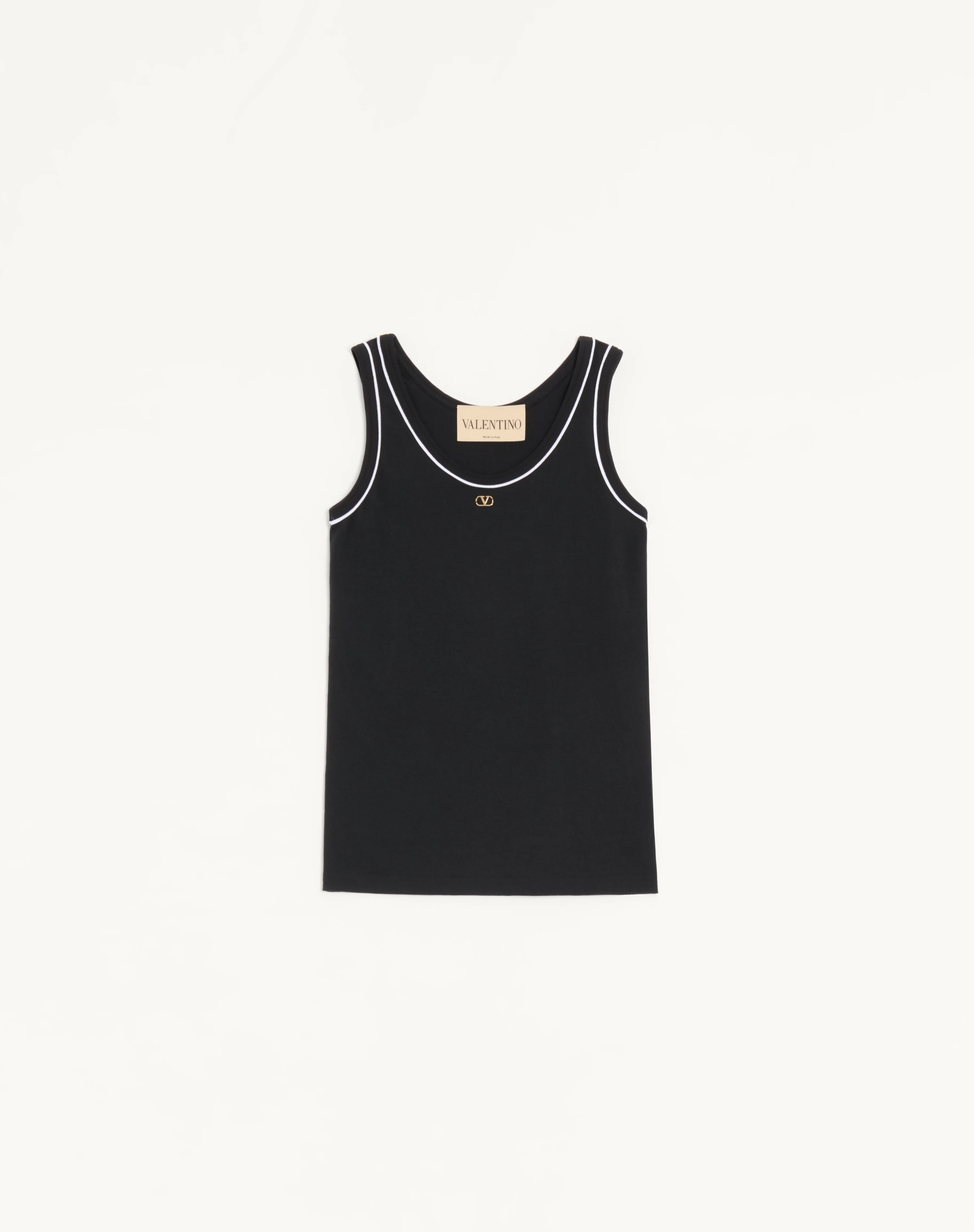 COTTON JERSEY TOP - 1