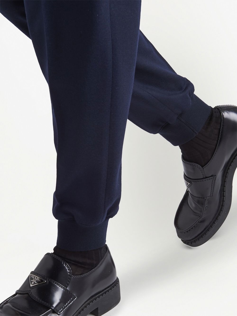tapered wool trousers - 5