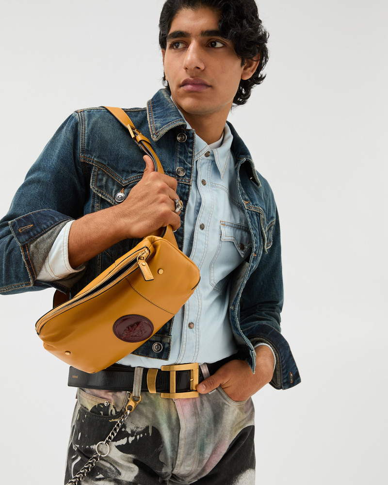 VERSACE Lou Small Nappa Belt Bag outlook