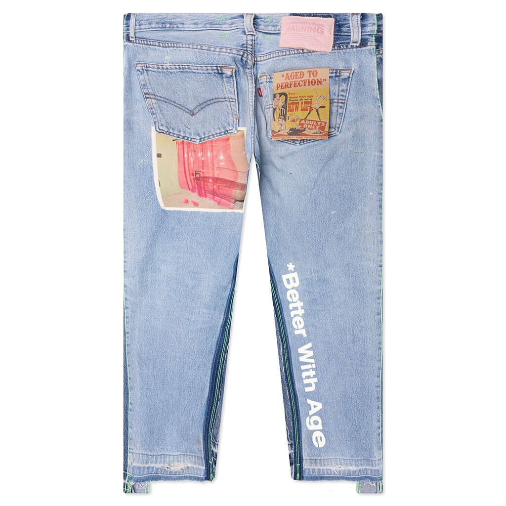 FLEETWOOD TRIPLE-WIDE DENIM - INDIGO - 2