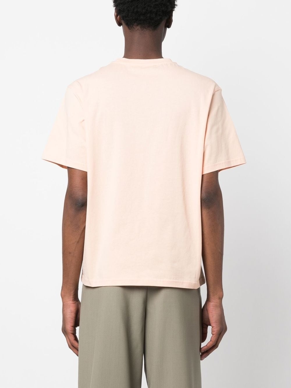 eyelet-detail short-sleeve T-shirt - 4