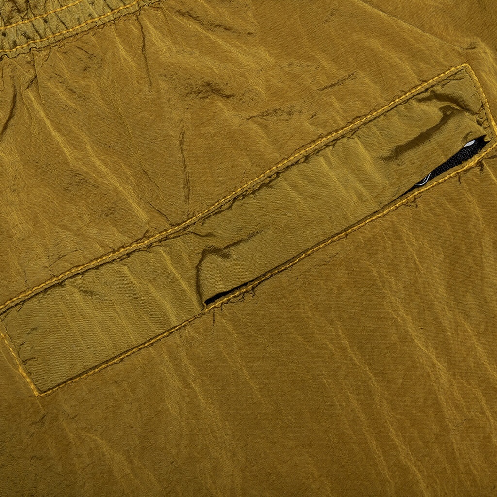 ECONYL REGENERATED NYLON SWIM TRUNKS - YELLOW - 5