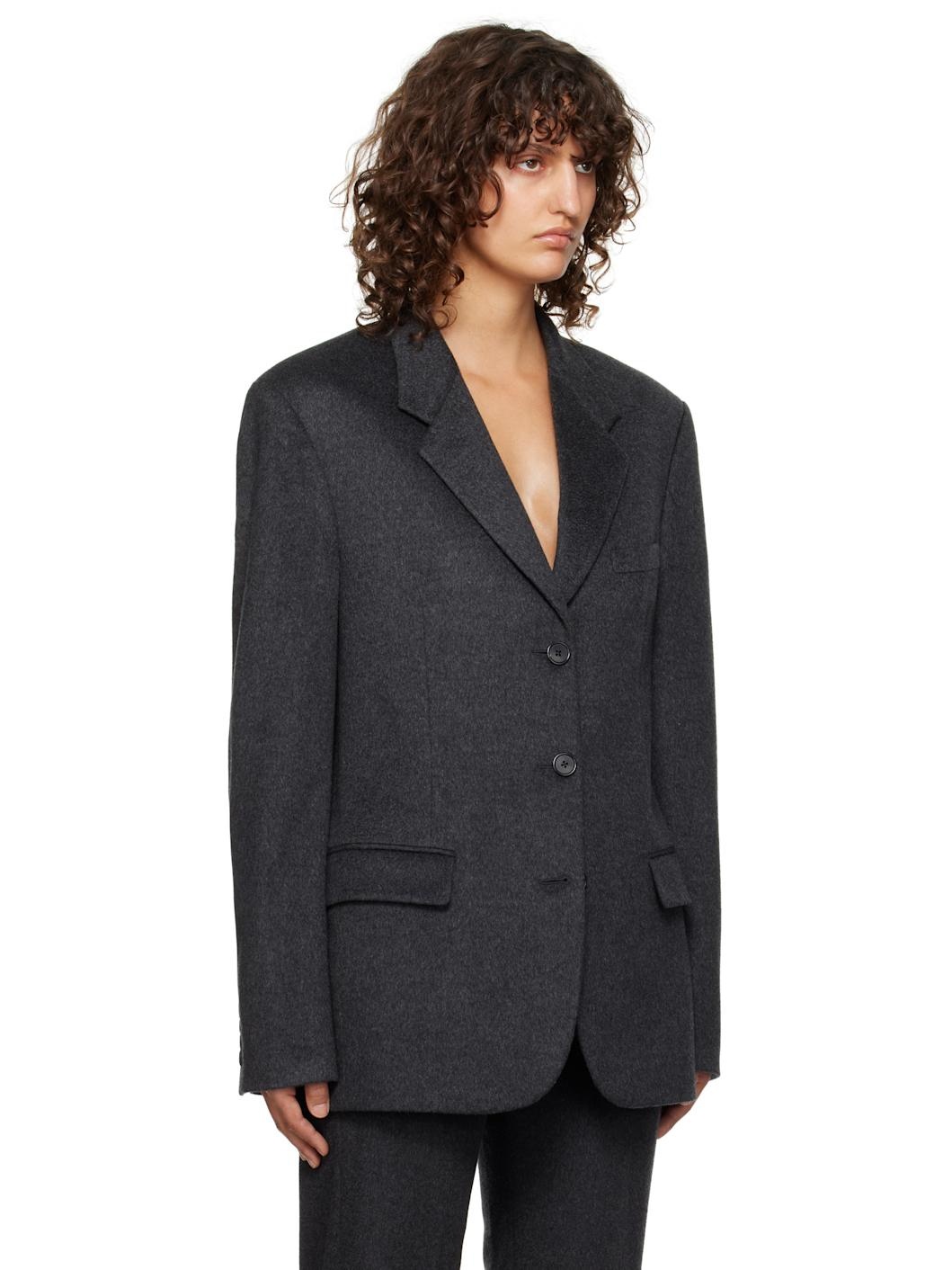 Gray Lasonne Blazer - 2