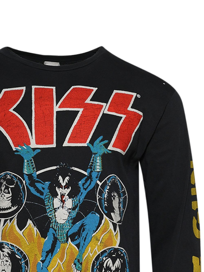MadeWorn Kiss long-sleeve graphic t-shirt outlook