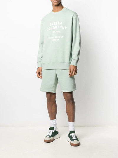 Stella McCartney logo print sweatshirt outlook