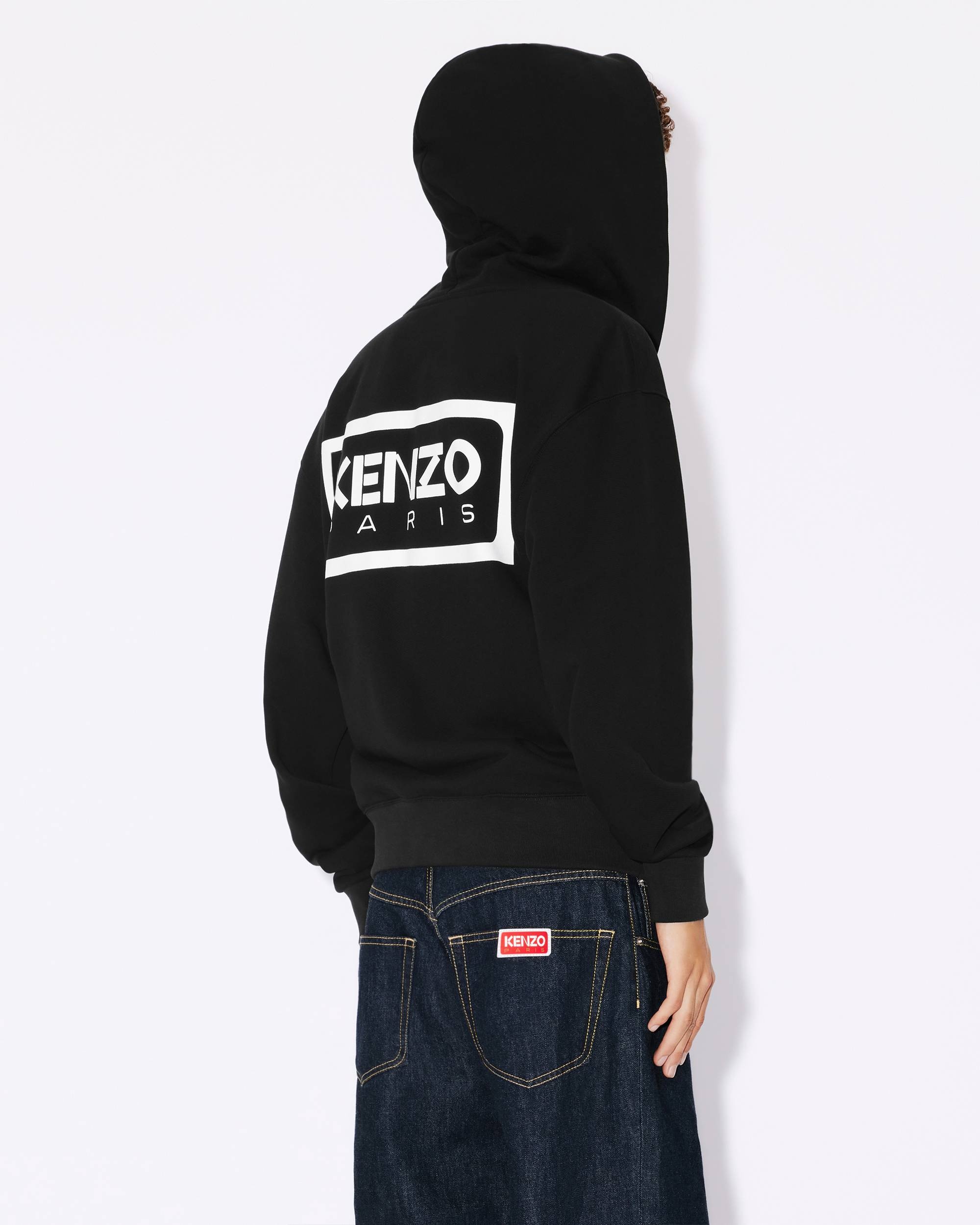 'Bicolor KENZO Paris' embroidered hoodie - 4