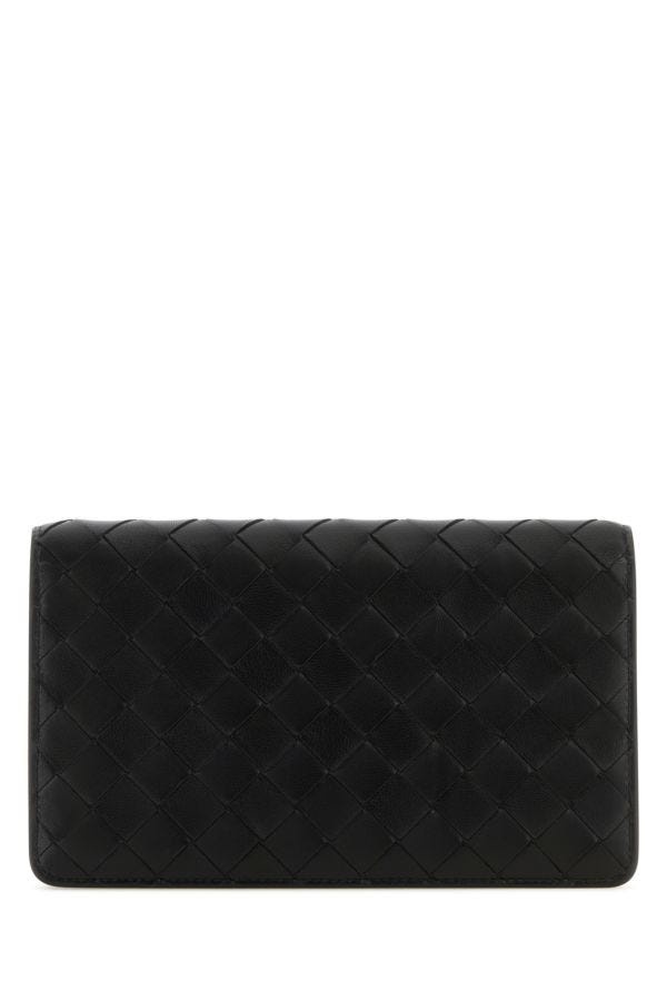 Black nappa leather pouch - 3
