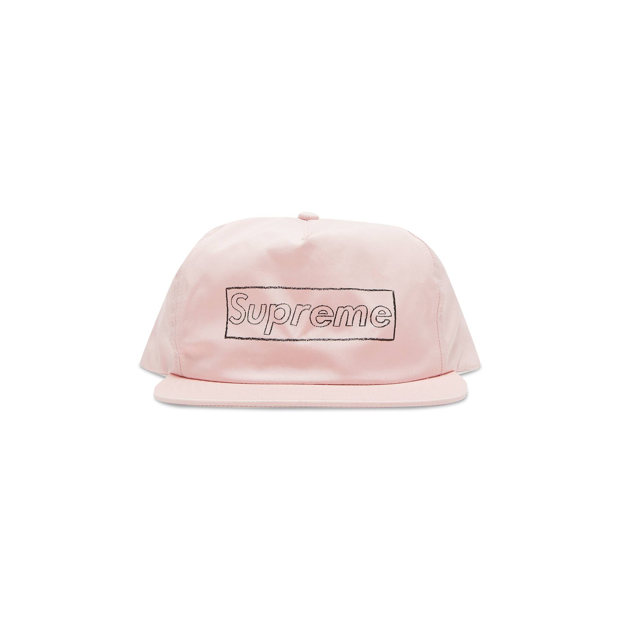 Supreme x KAWS Chalk Logo 5-Panel 'Pink' - 2