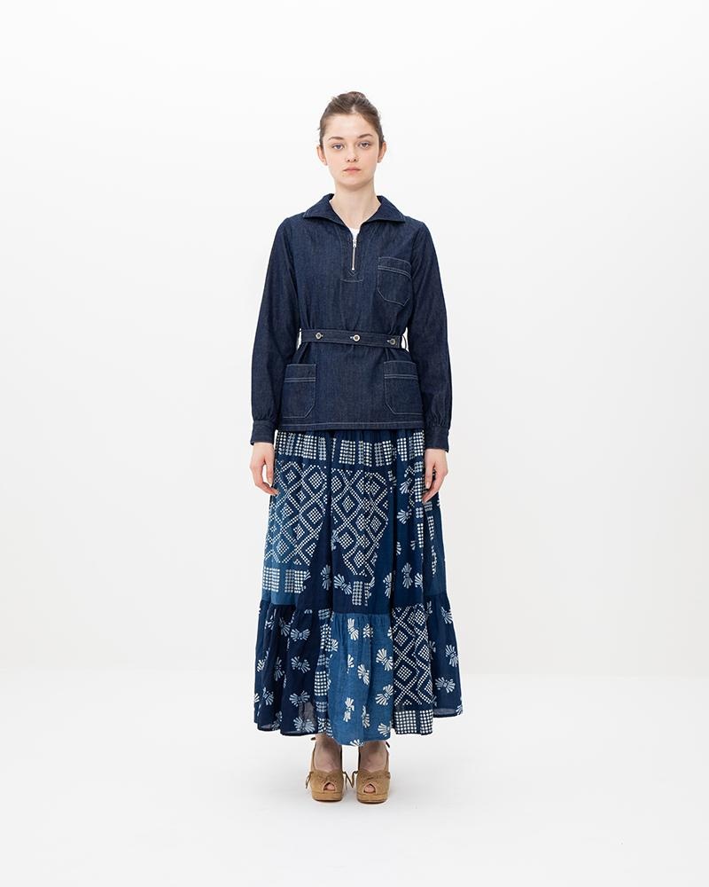 SS CAMP SHIRT L/S N.D. INDIGO - 4