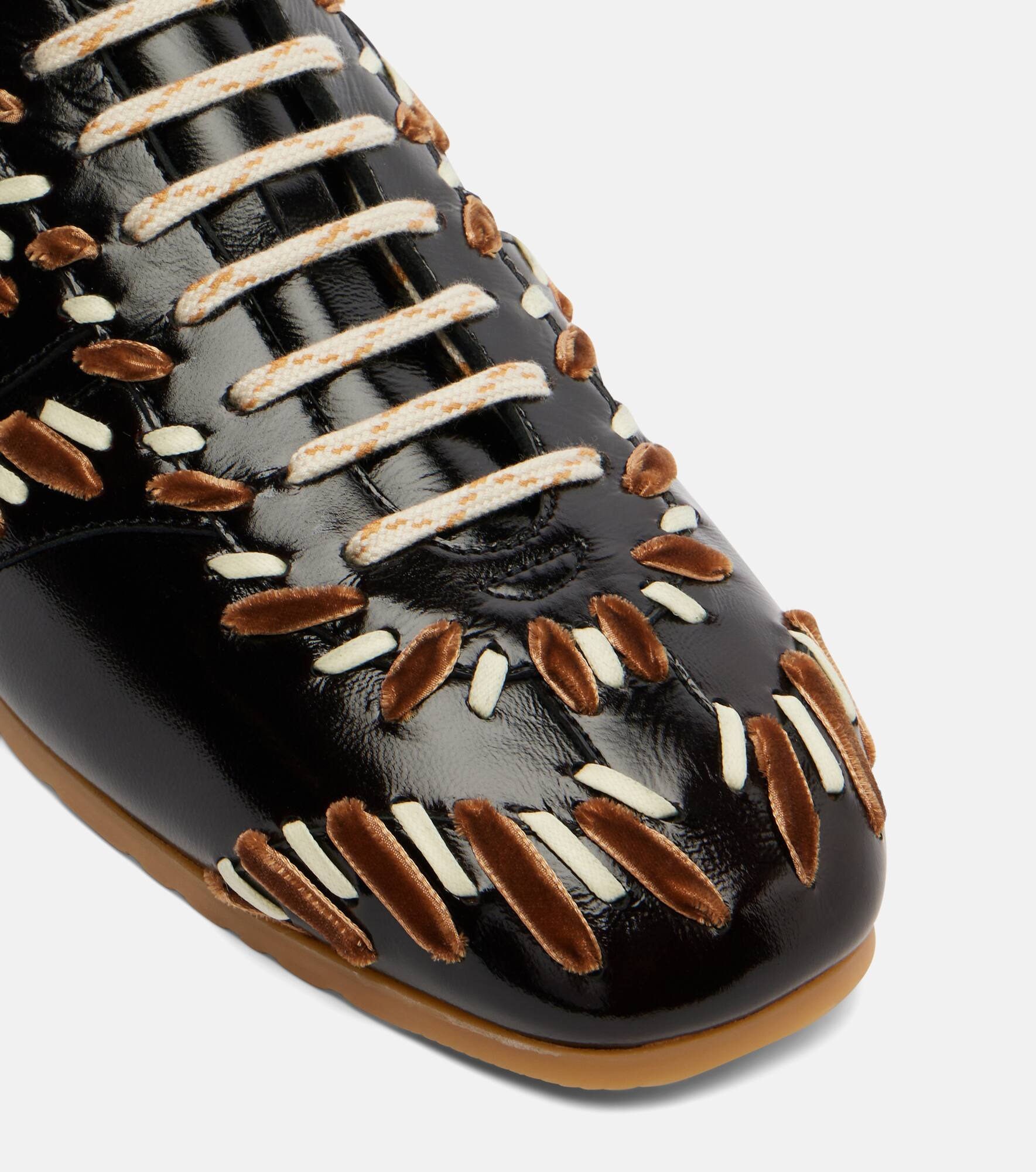 Leather sneakers - 5