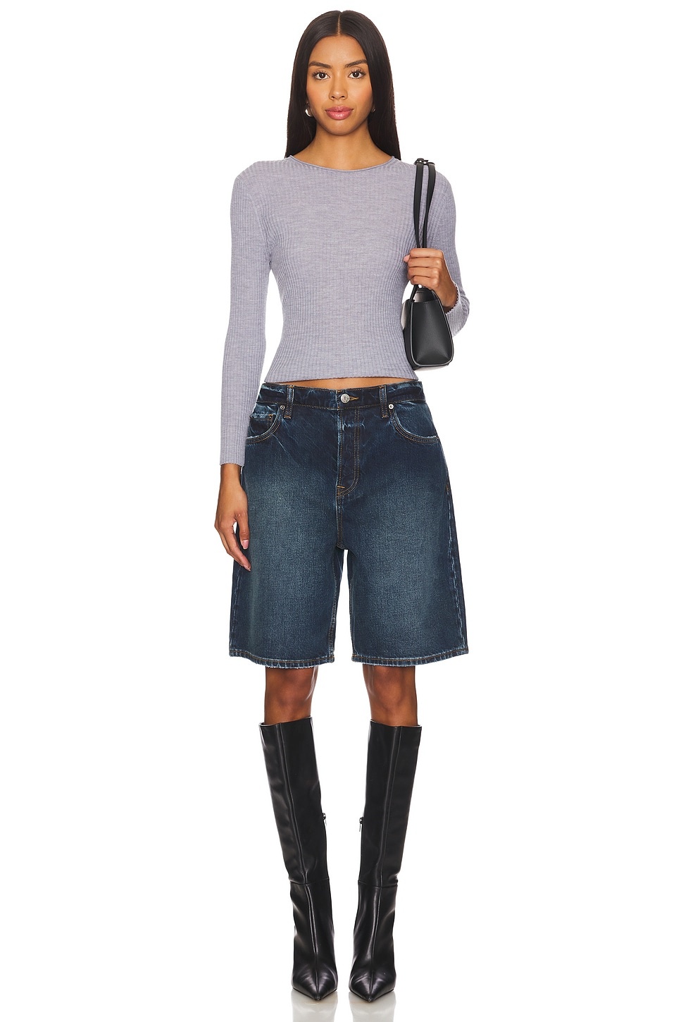 Rene Low Rise Baggy Short - 5