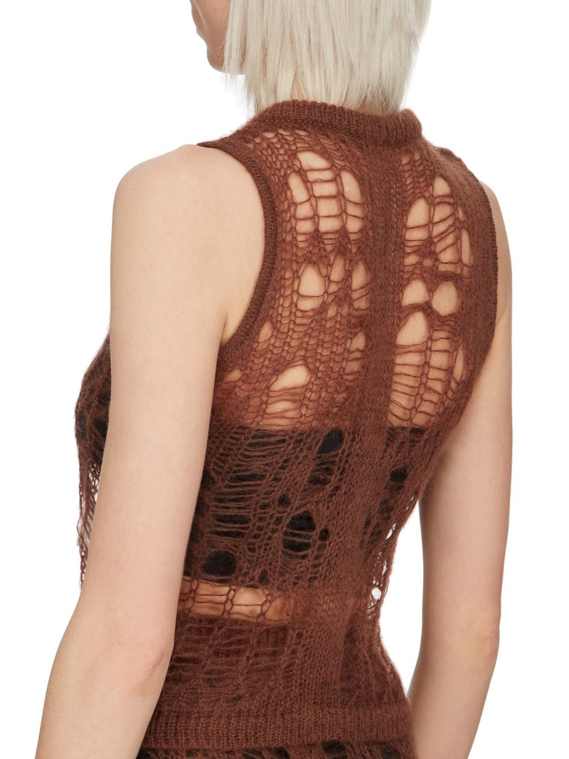 Spider open-knit tank top 5