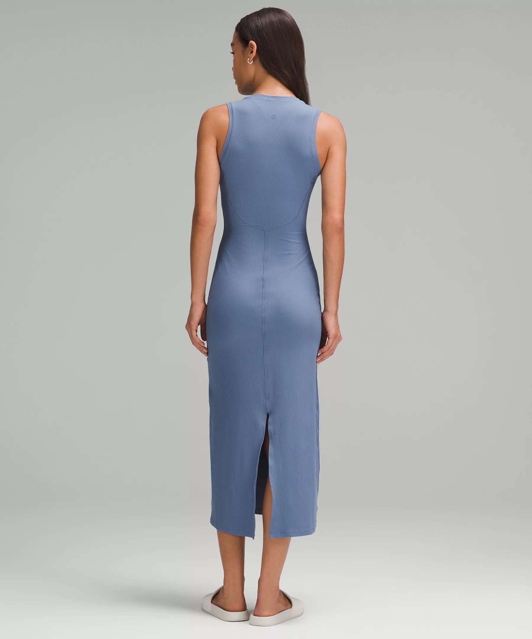 All Aligned Ribbed Midi Dress - 2