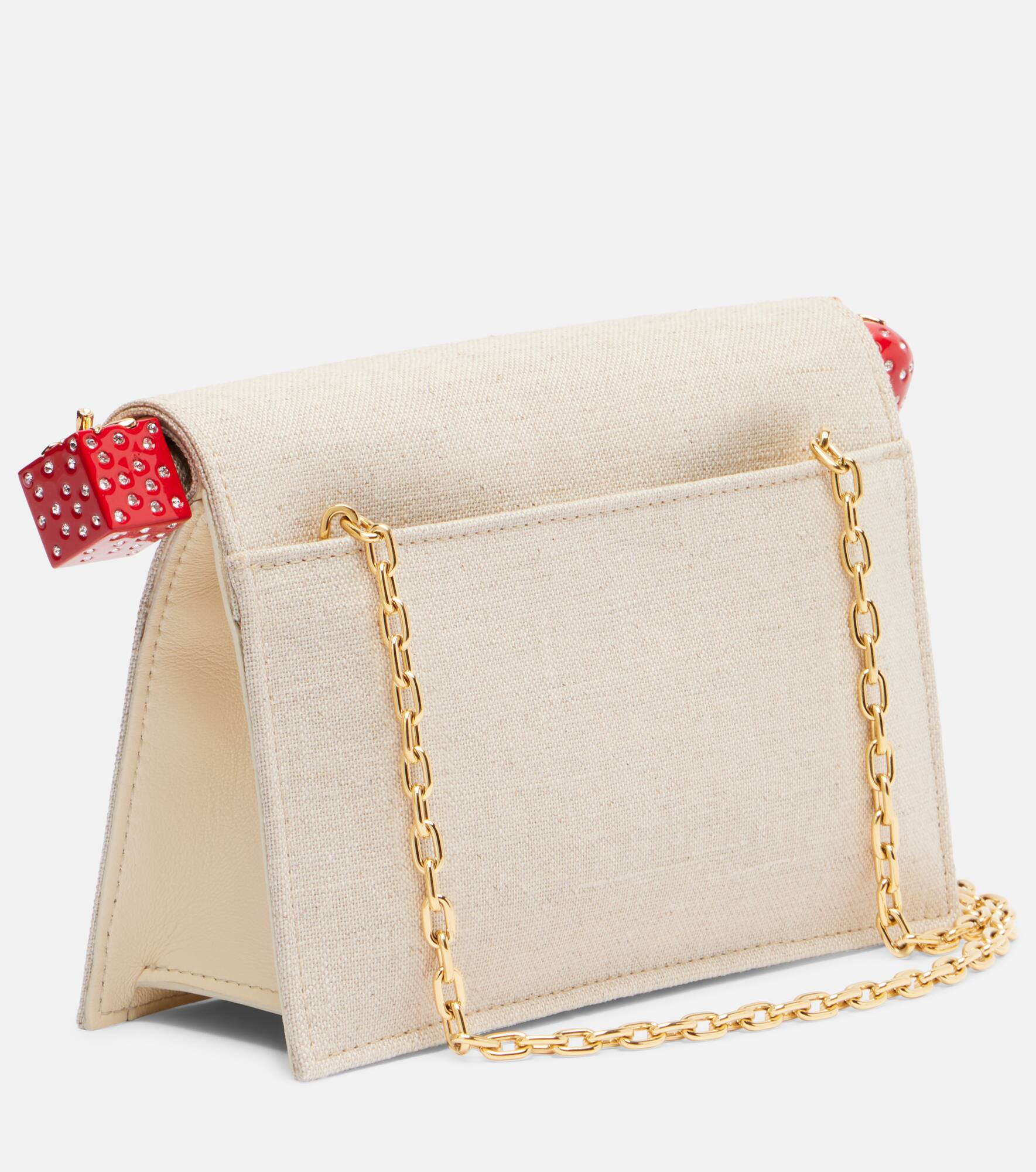 Rond Carré canvas clutch - 4