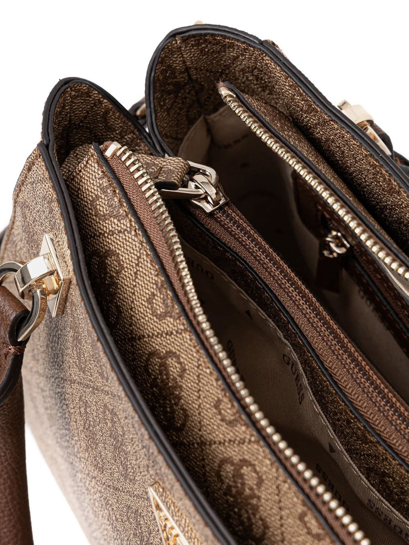 monogram charm tote bag 3
