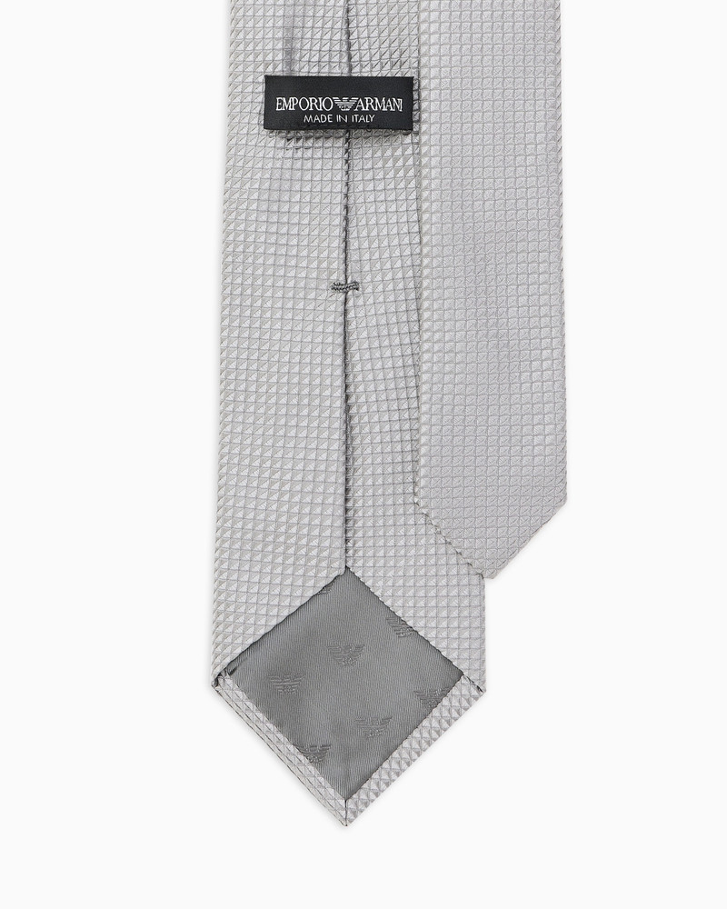 EMPORIO ARMANI TEXTURED PURE SILK TIE outlook
