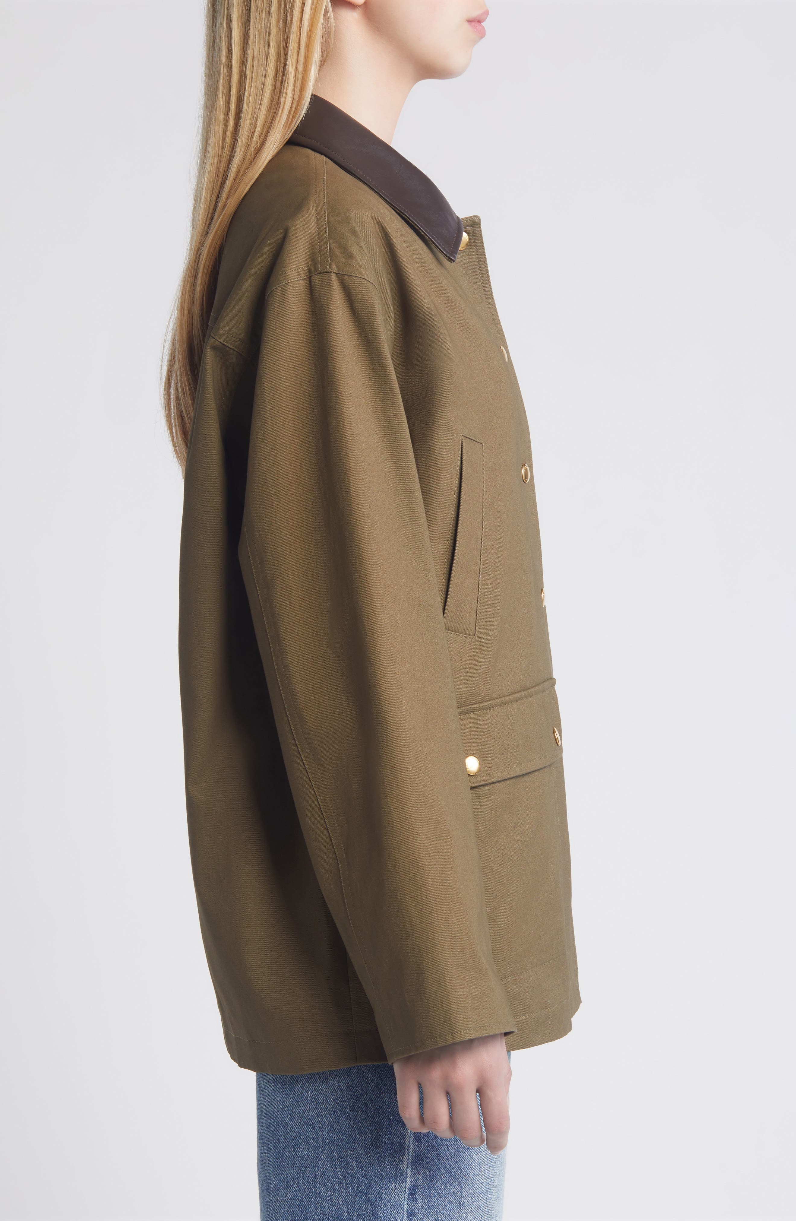rag & bone Cassidy Jacket in Army at Nordstrom - 3