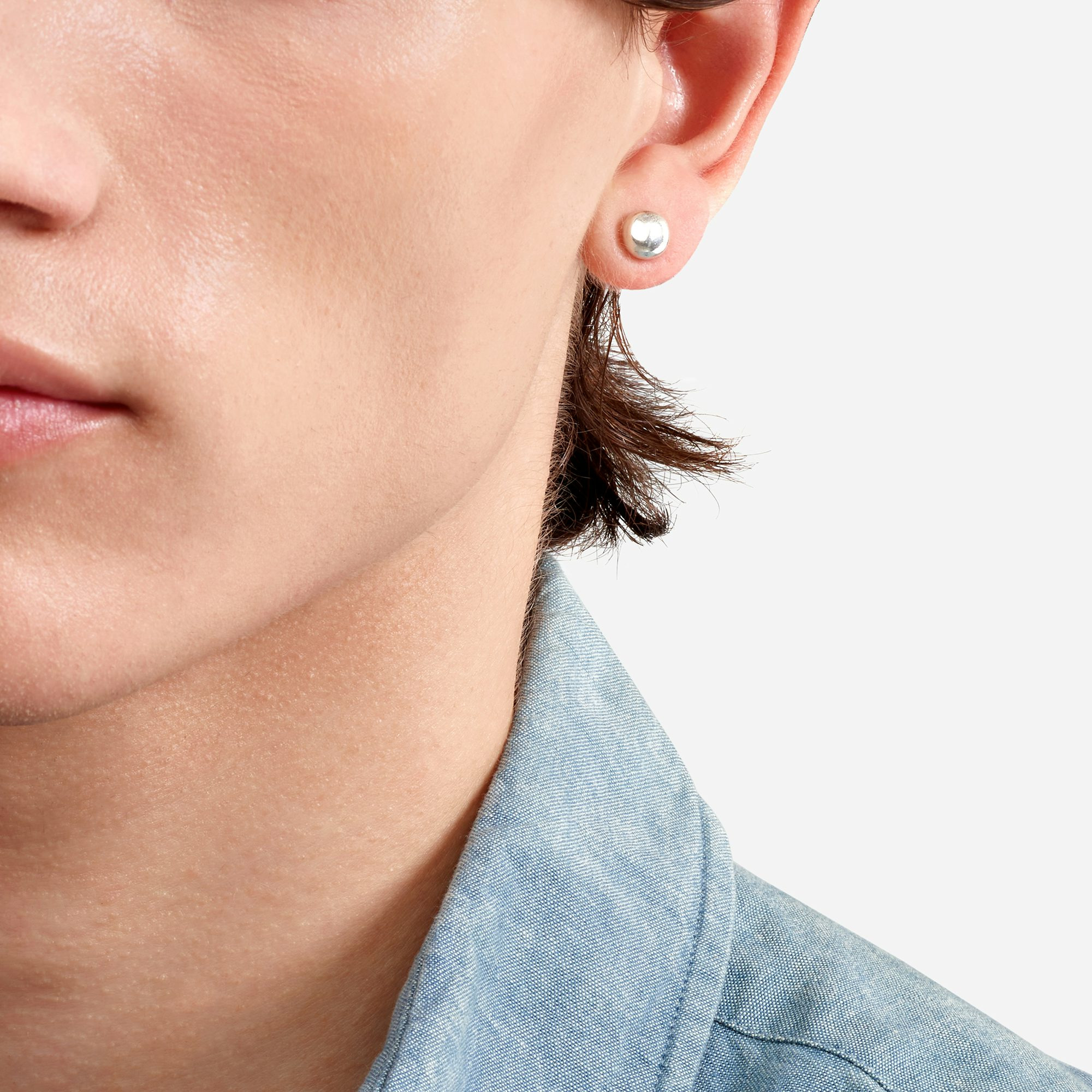 PEPITA STUD EARRINGS SILVER - 2