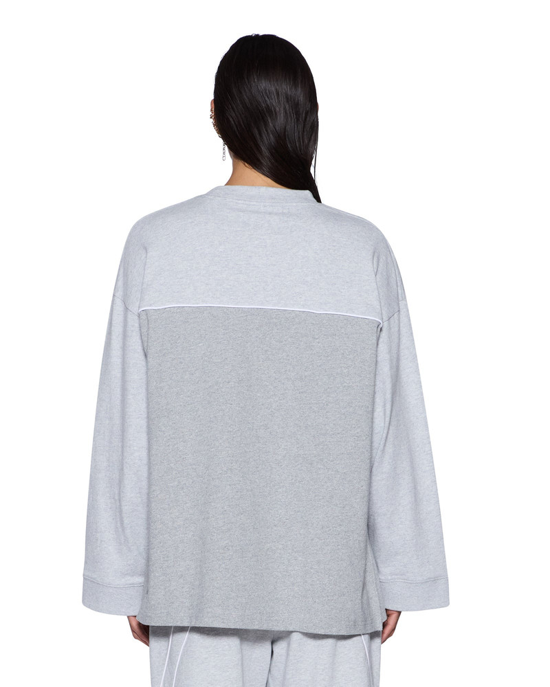 VARSITY BOYFRIEND LS TEE GREY 3