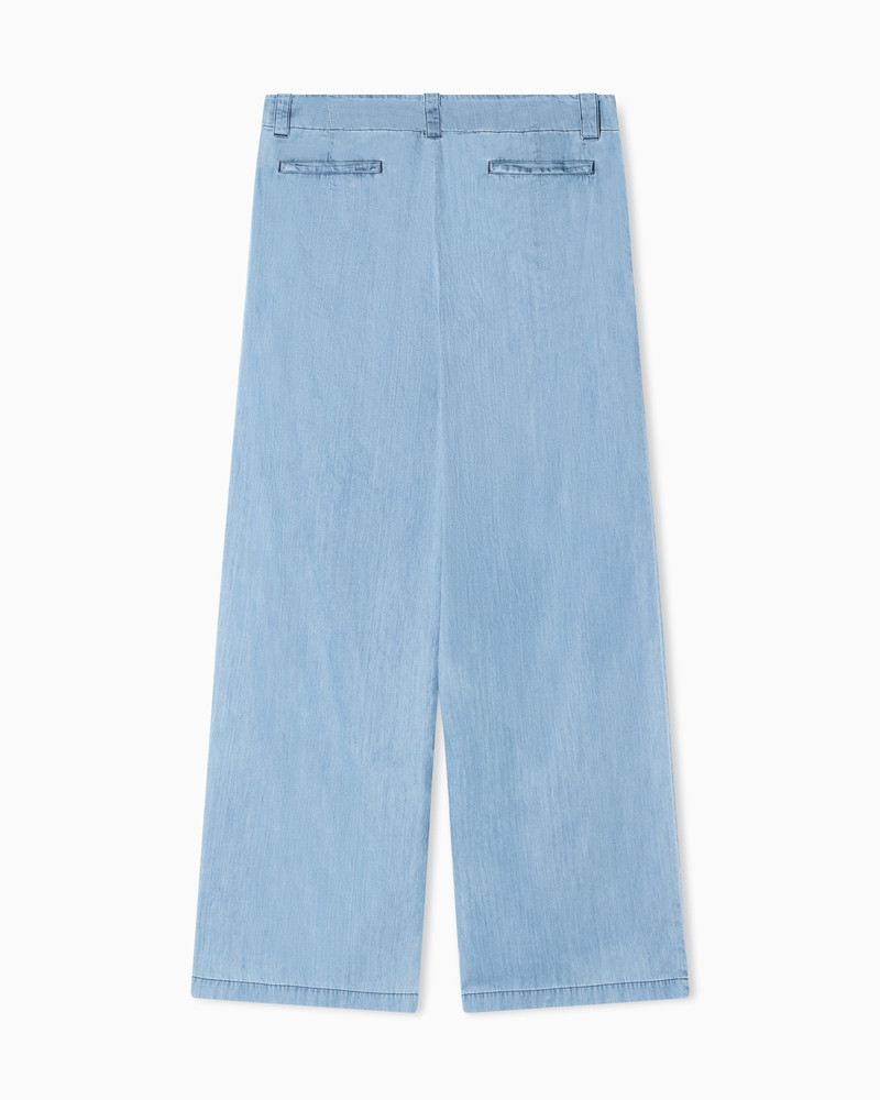 ICON LIGHTWEIGHT DENIM WIDE-LEG TROUSERS 3