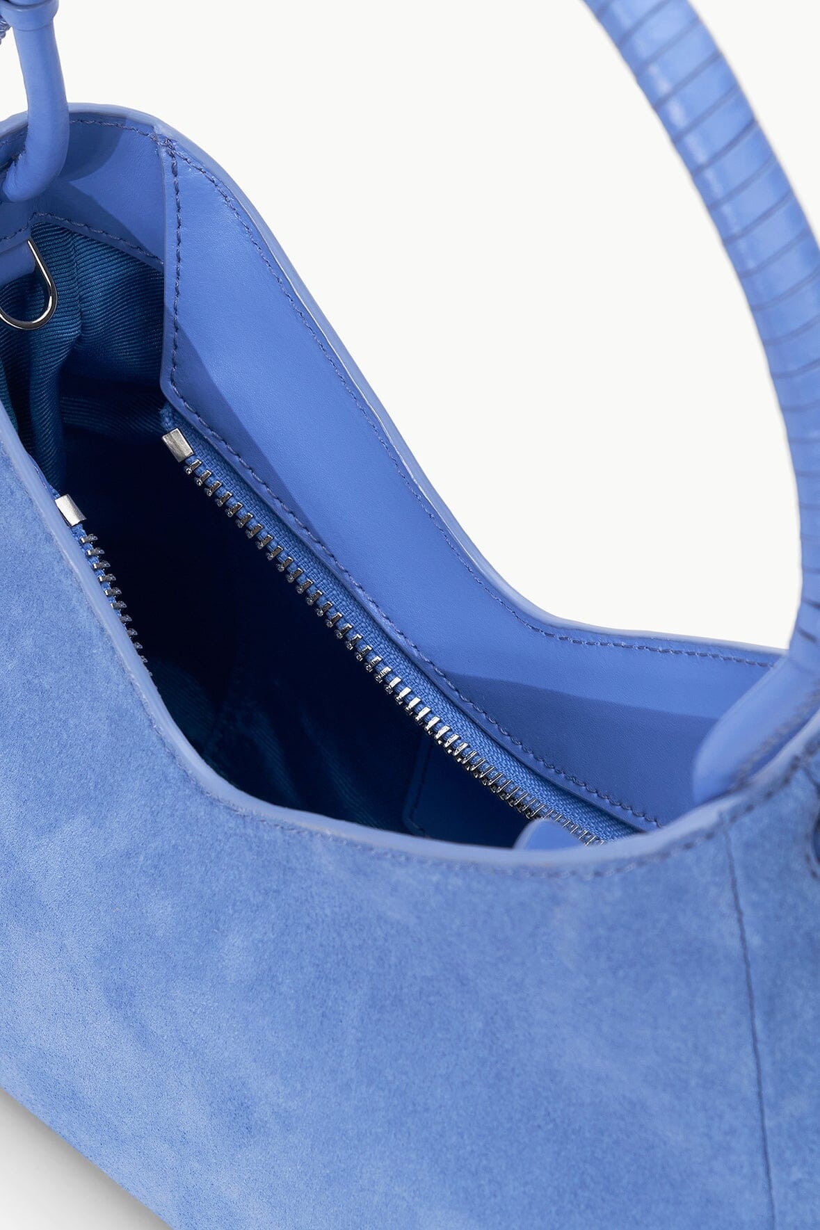 STAUD VALERIE SHOULDER BAG BLUE HYDRANGEA - 4
