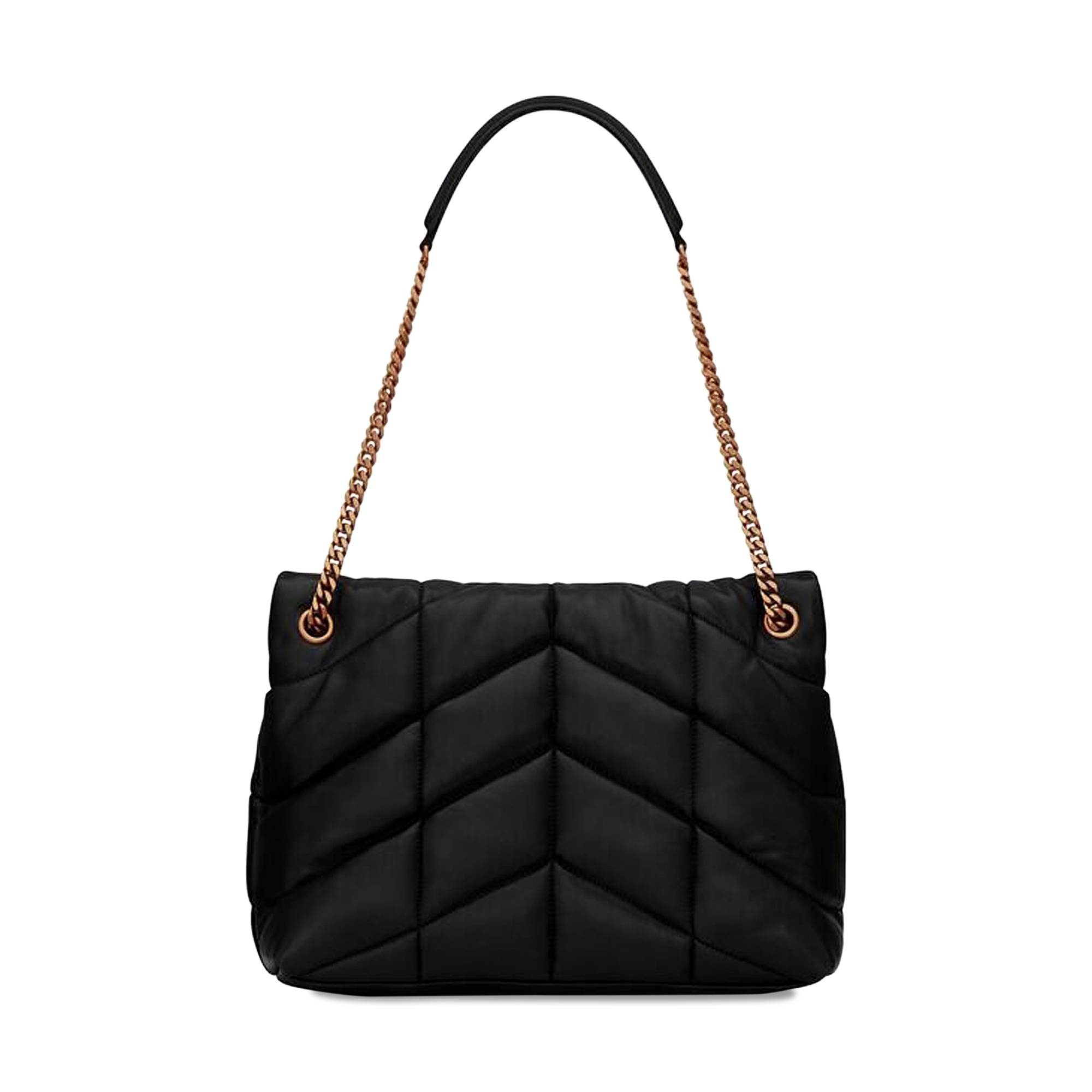 Saint Laurent Puffer Medium Chain Bag 'Black' - 2