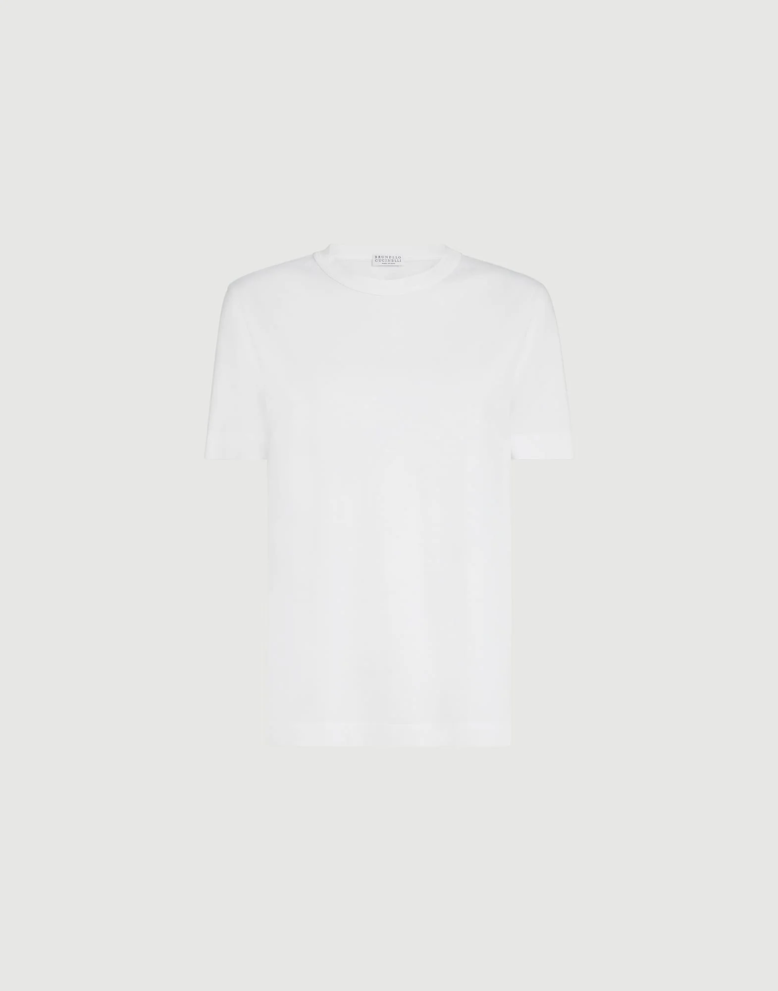Cotton jersey T-shirt with monili - 1