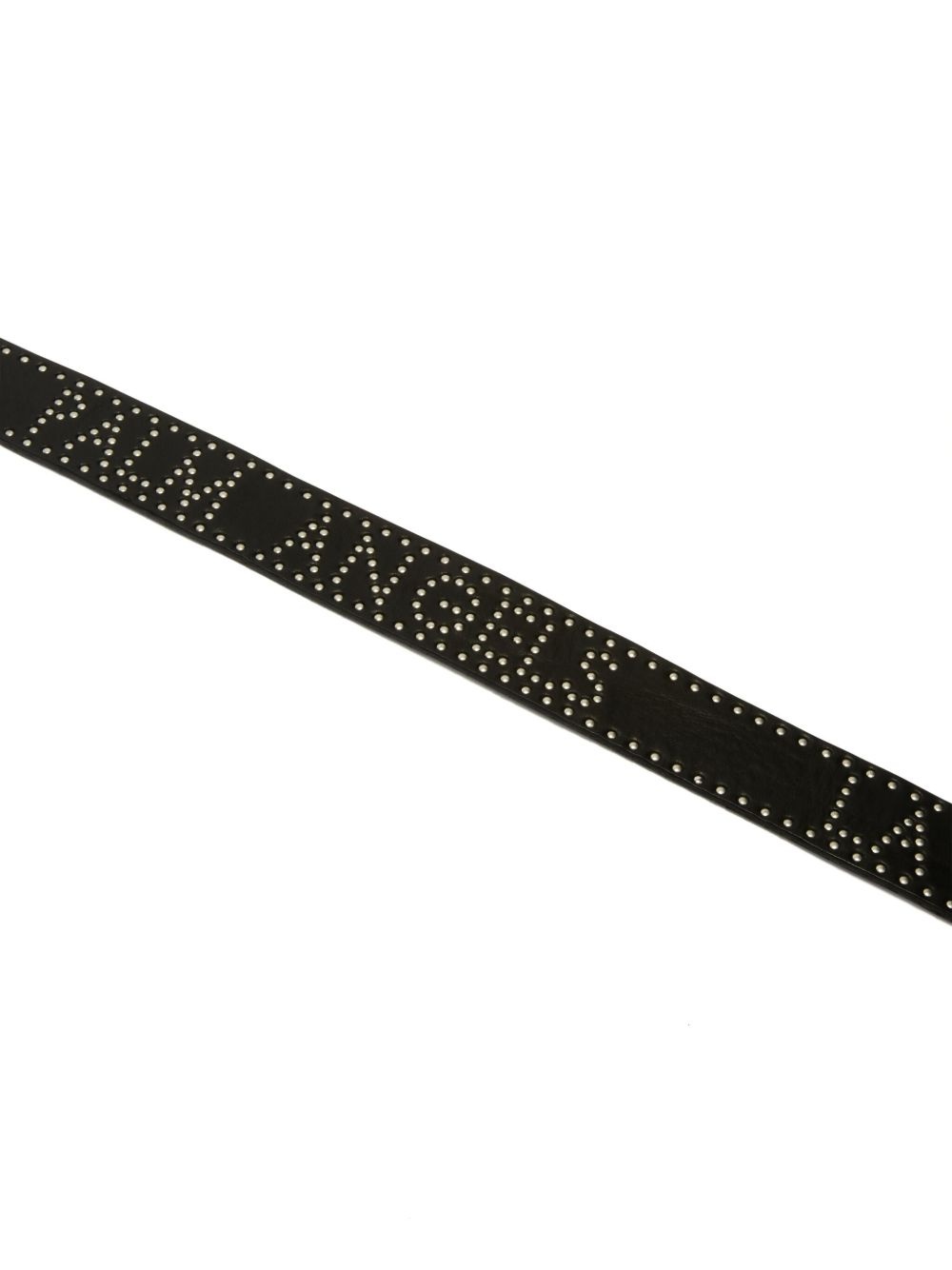 logo studded belt - 3