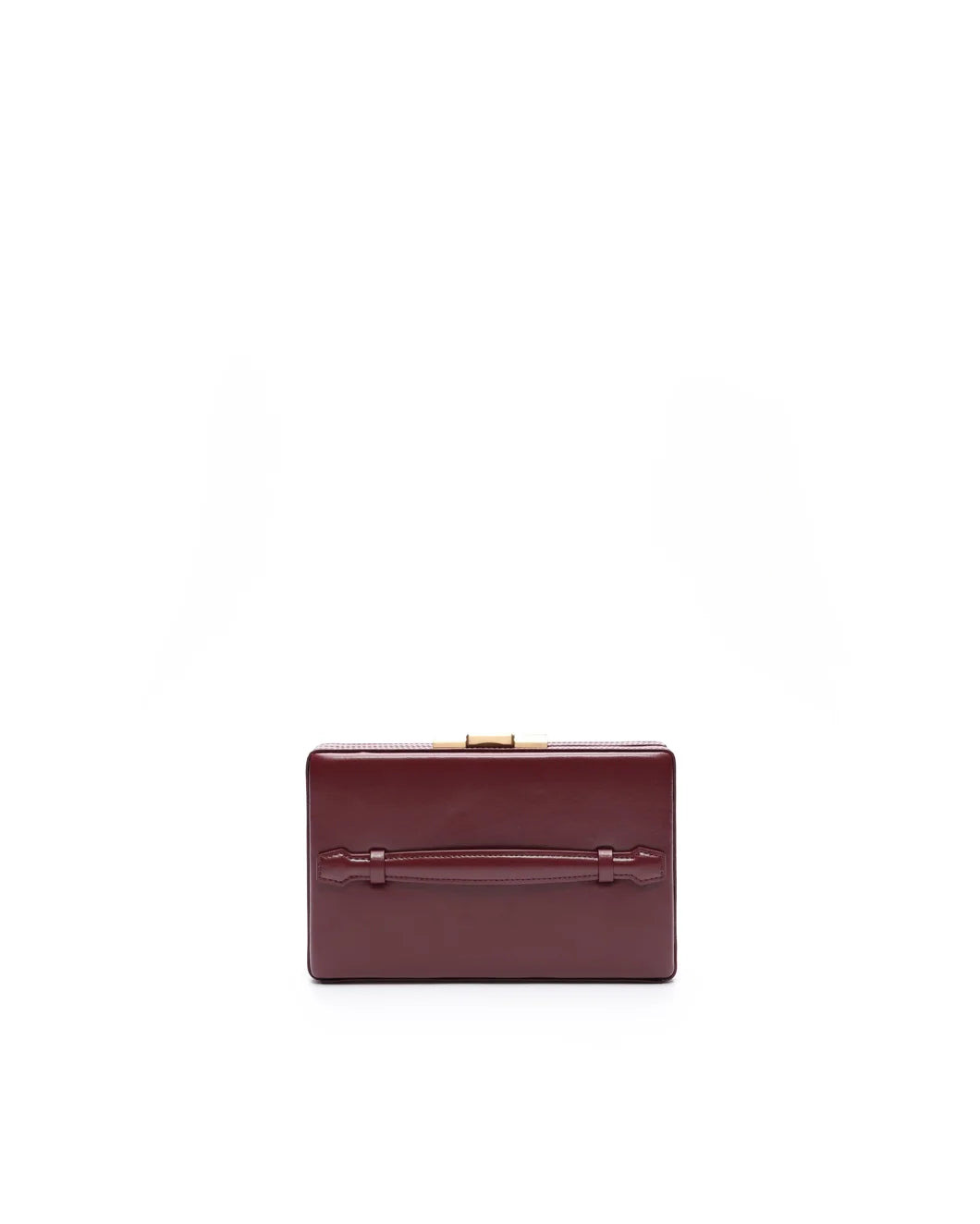 PREORDER: BOX CLUTCH BURGUNDY - 6
