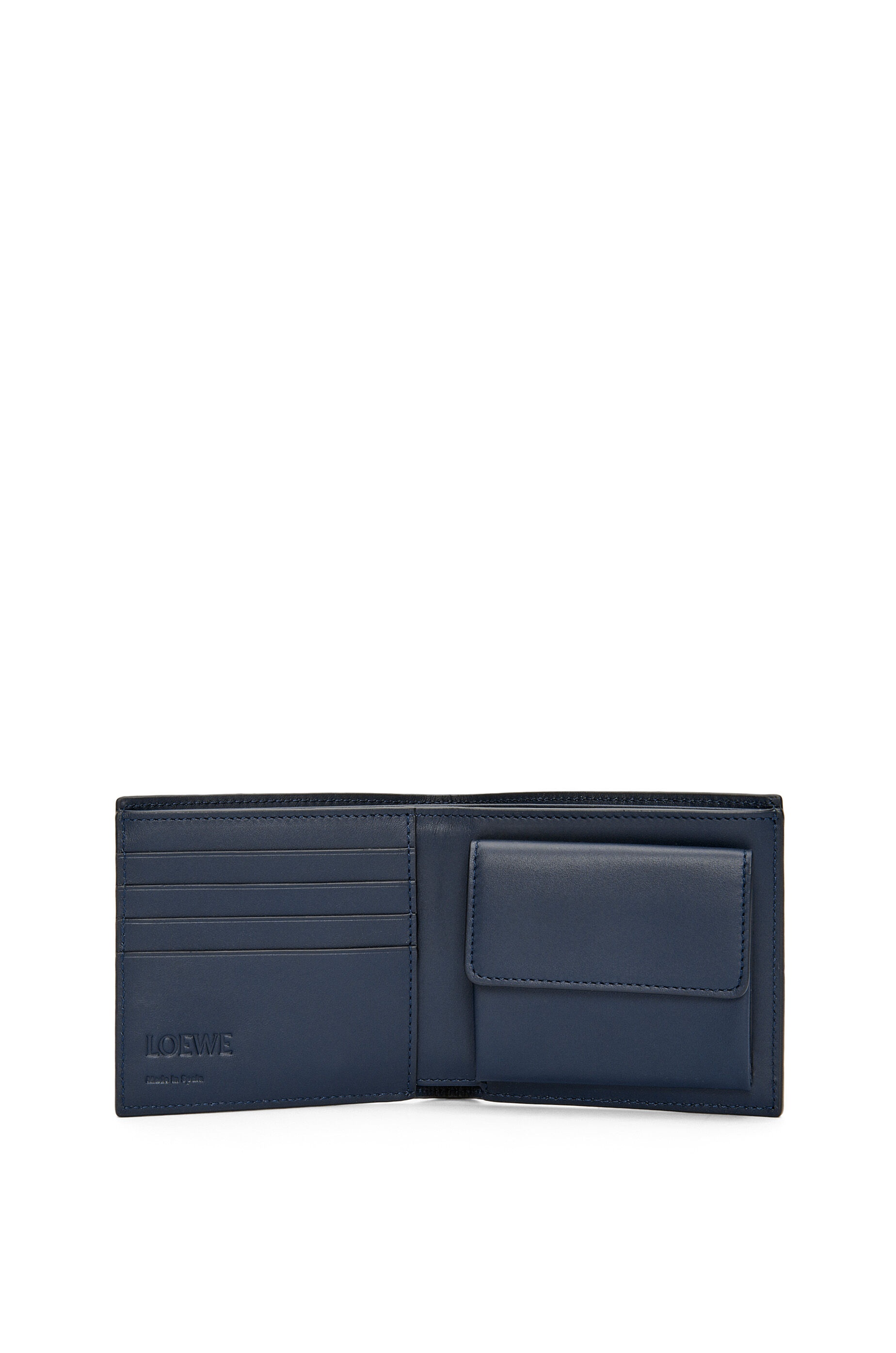 Bifold coin wallet in silk calfskin - 2