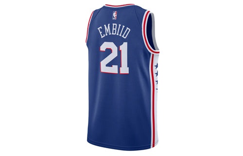 Nike NBA Jersey Basketball Jersey/Vest SW Fan Edition Philadelphia 76ers 21 Team limited Blue 864501 - 2