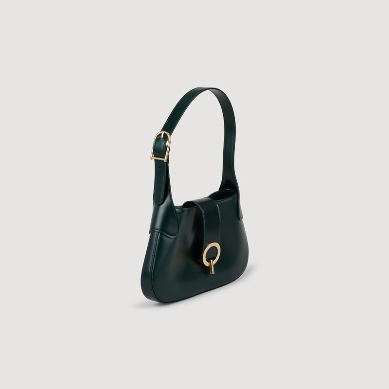 Sandro JANET BAG IN CERTIFIED LEATHER outlook