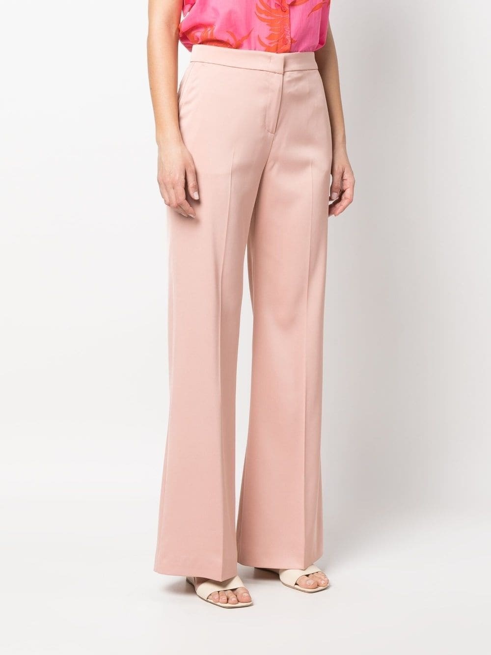 flared tailored trousers - 3