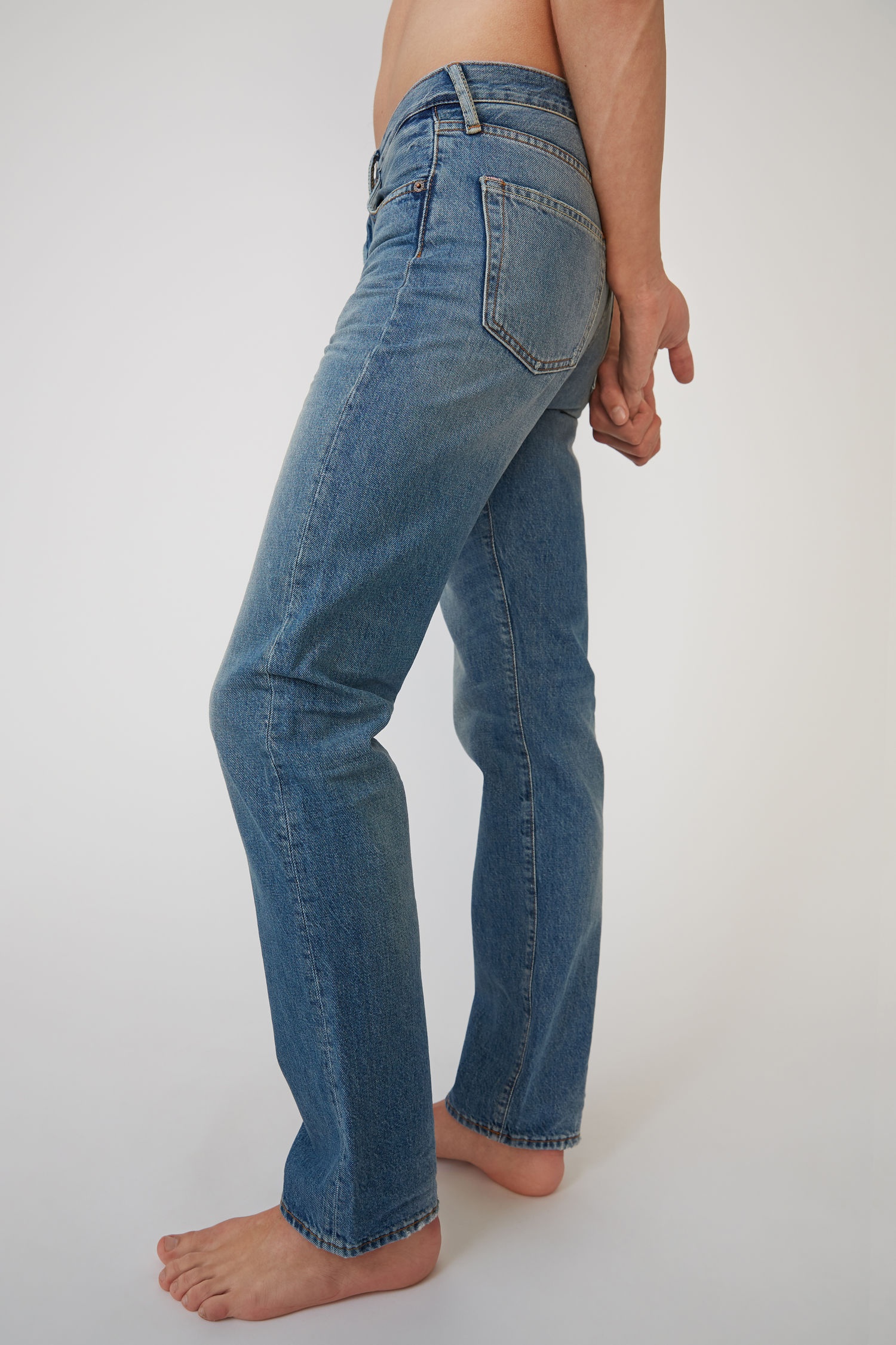 Classic fit jeans mid blue - 5