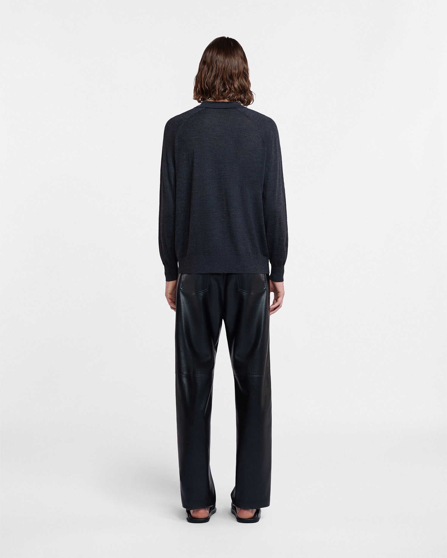 Merino Wool Polo Shirt - 3