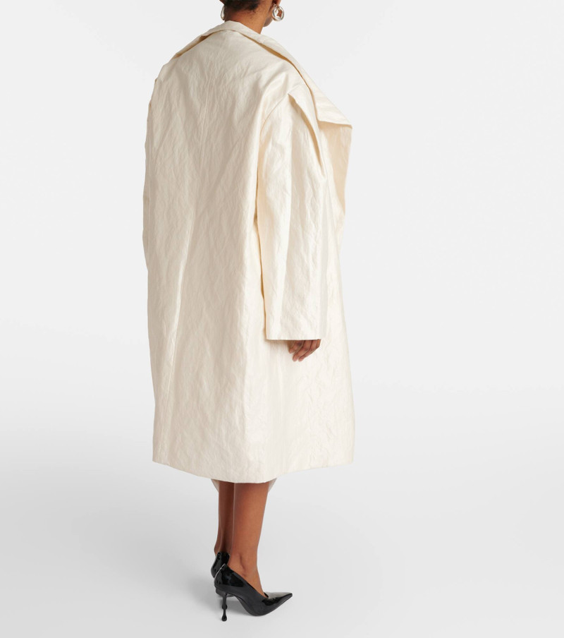Sparkling cotton-blend coat 3