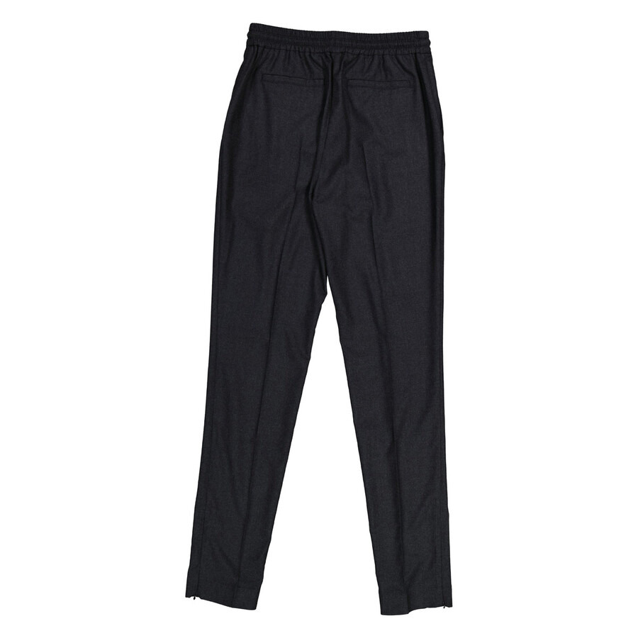 Burberry Dark Grey Melange Wool Lidywhs Trouser - 2