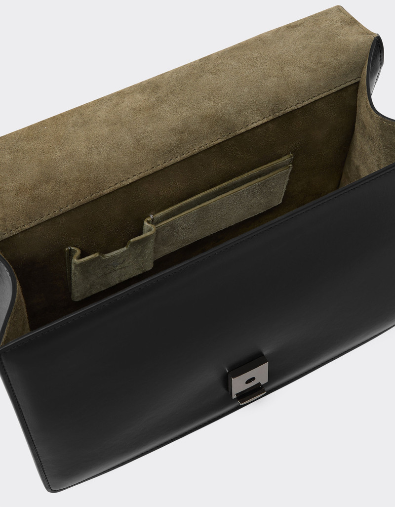 Reconditioned by Ferrari GT leather handbag with scoubidou detail 6