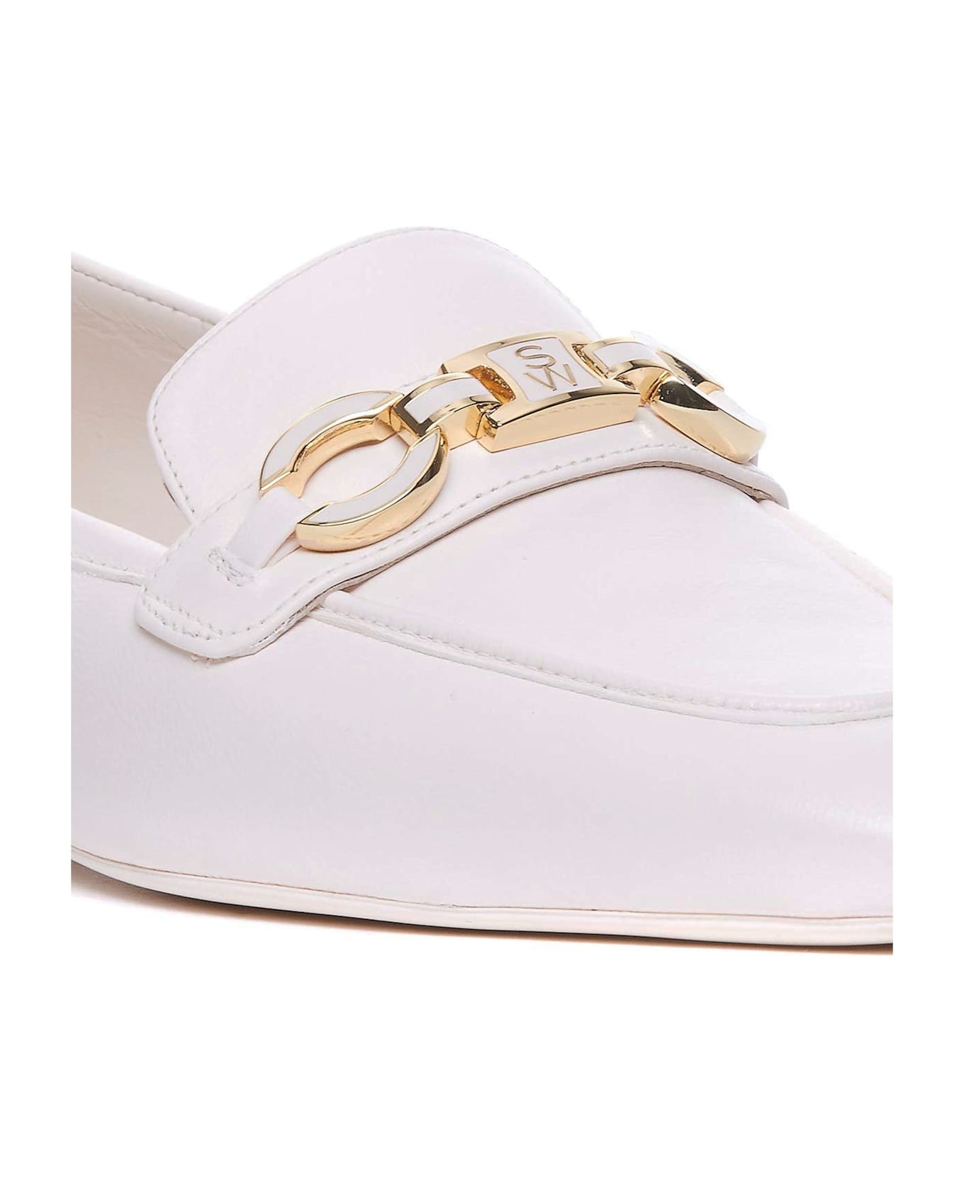 Signature Square Leather Loafers - 4