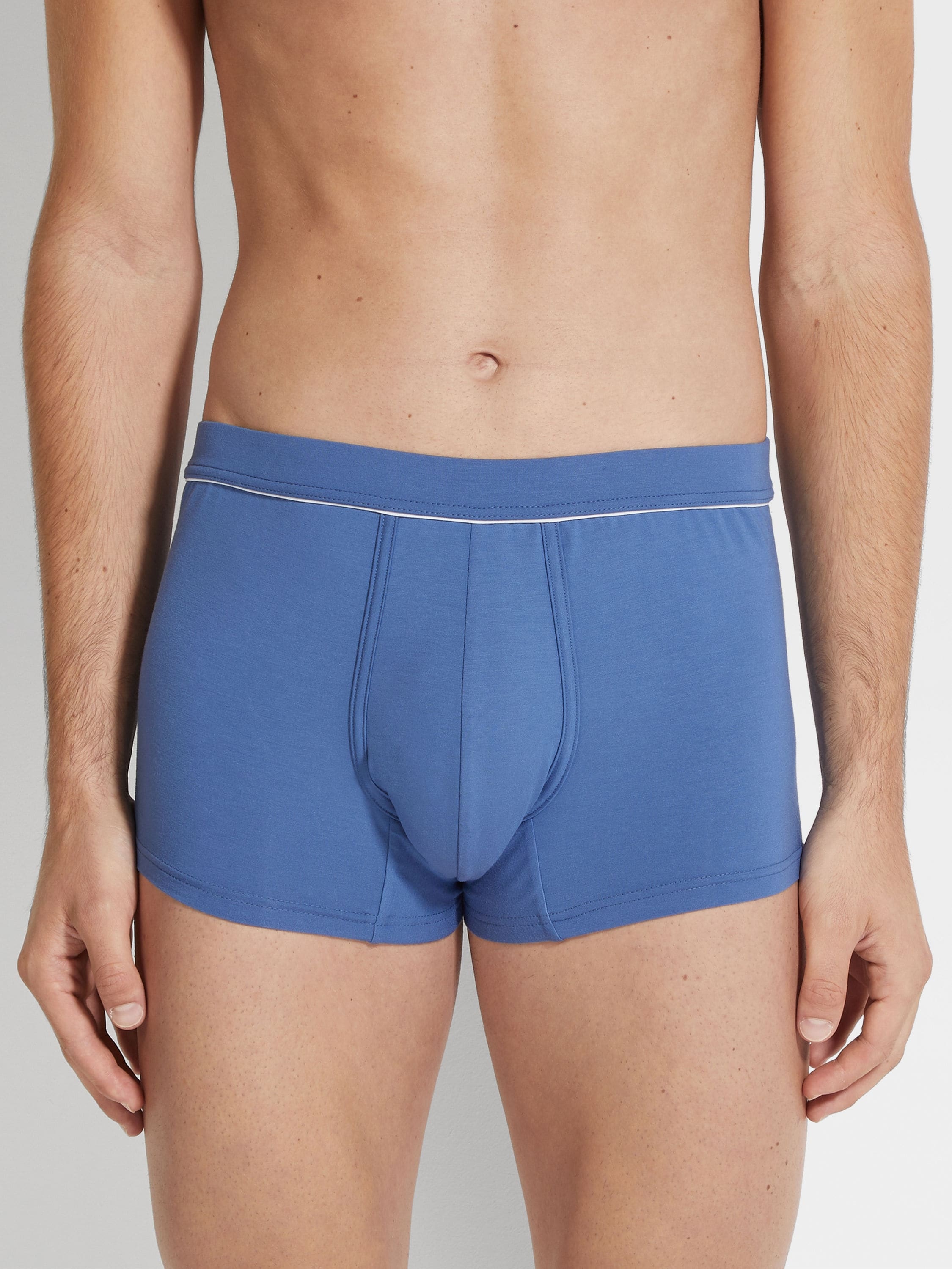 LIGHT BLUE MODAL BLEND TRUNKS - 2