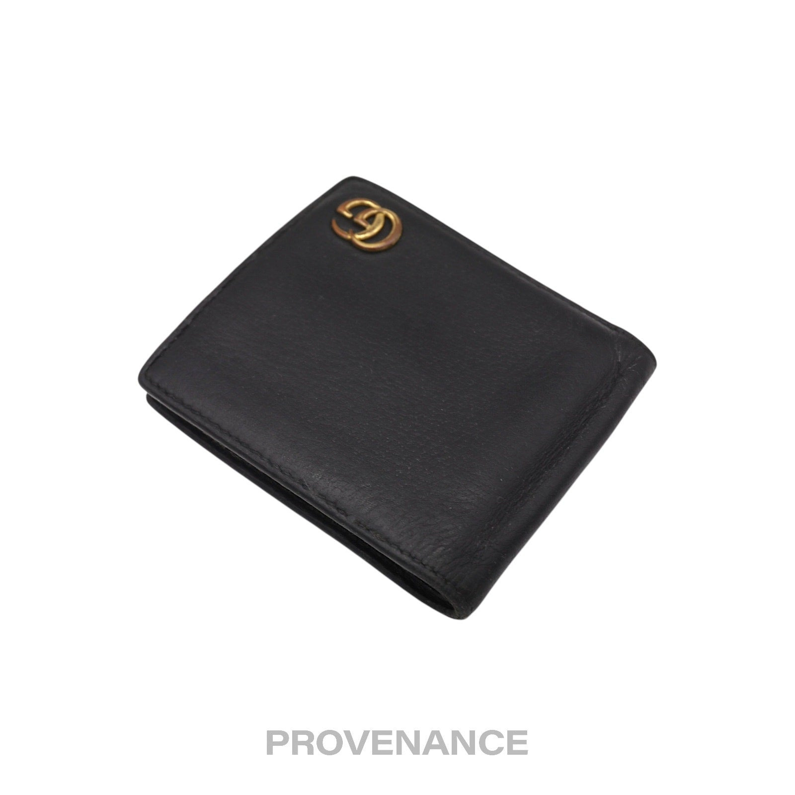 Gucci GG Marmont Bifold Wallet - Black Leather - 3
