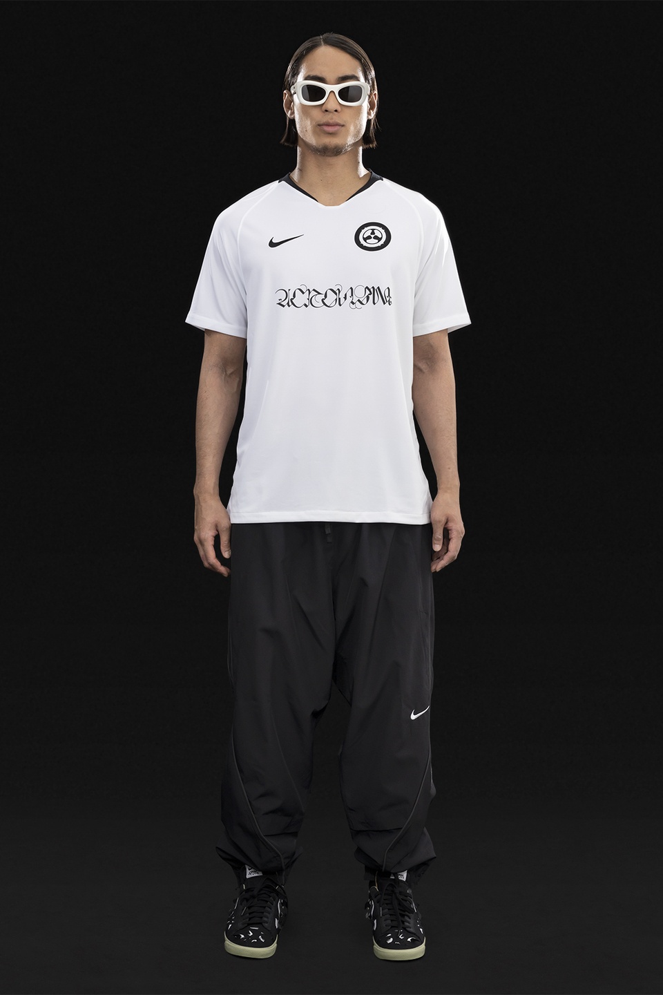 GGG-T1-100 Nike® Acronym® Stadium Jersey White/White - 1