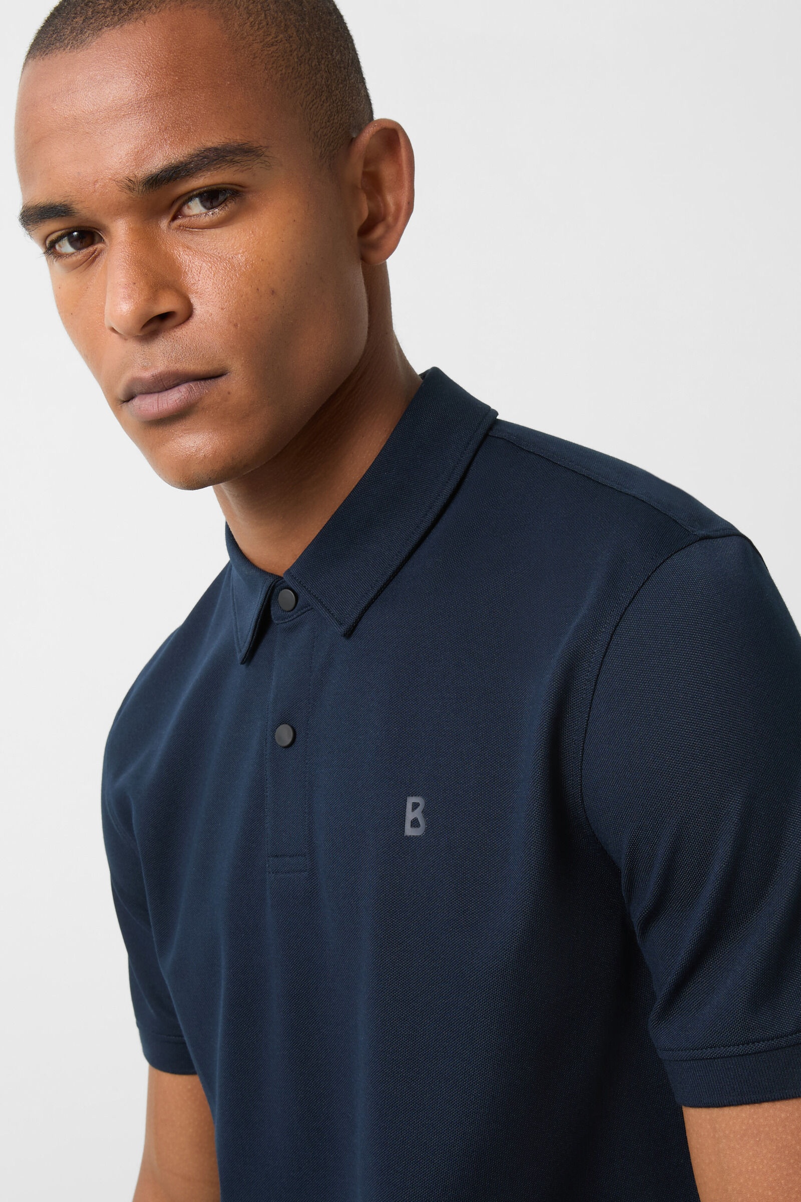 Timo Polo shirt in Navy blue - 5