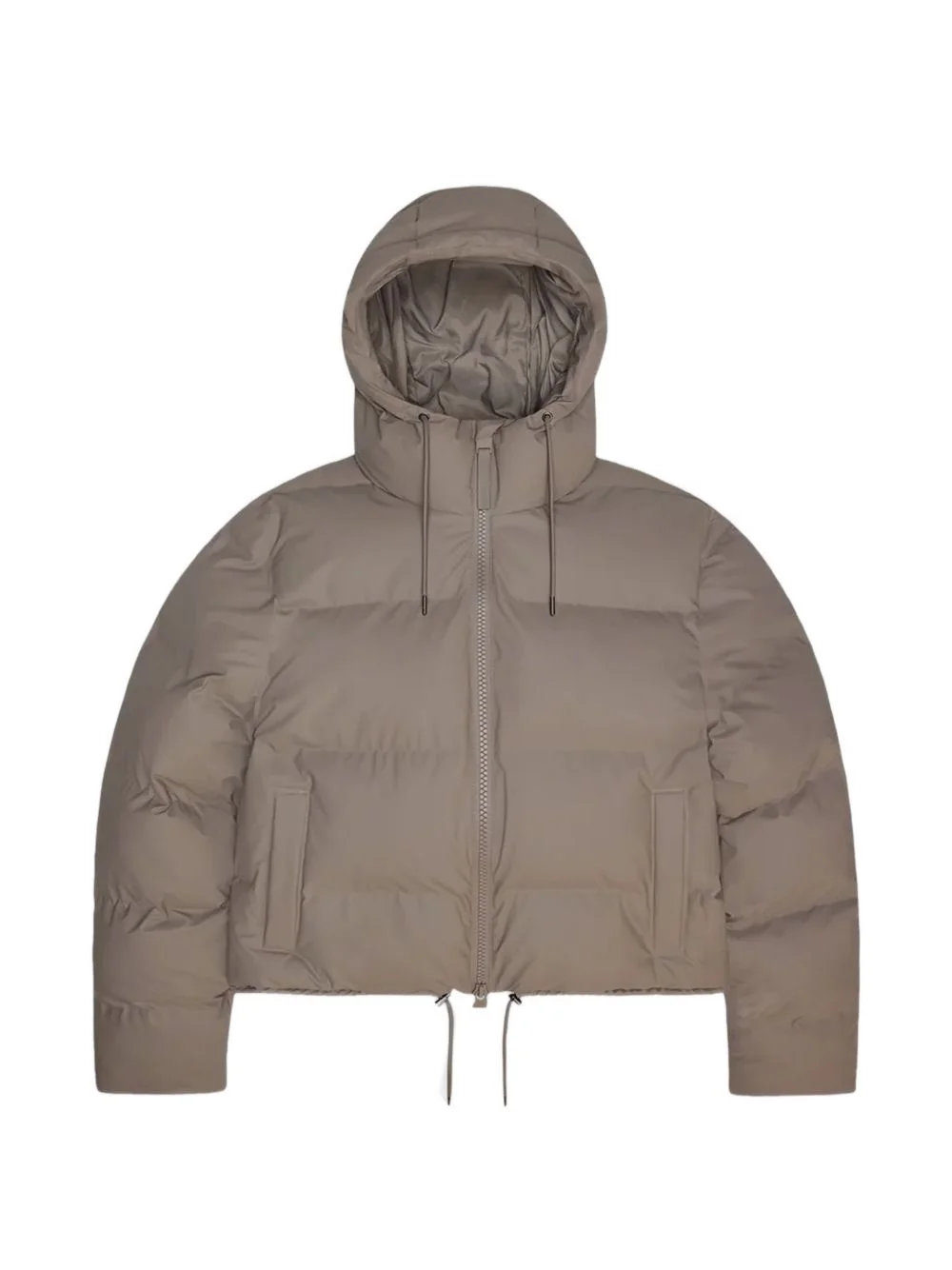 hooded padded jacket - 1