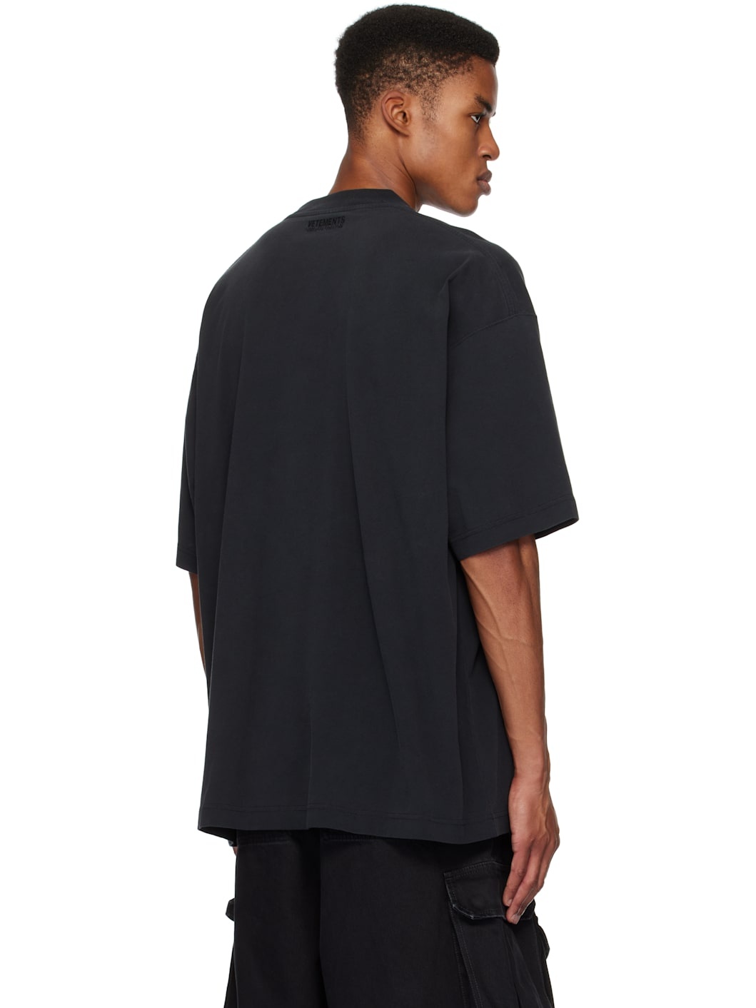 Black 'Backstreet Boys' Oversized T-shirt - 3