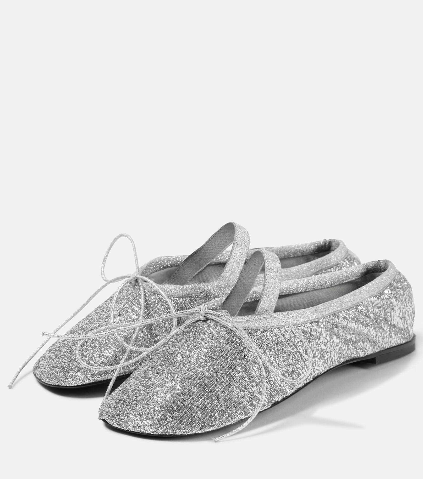 Glove mesh Mary Jane flats - 4