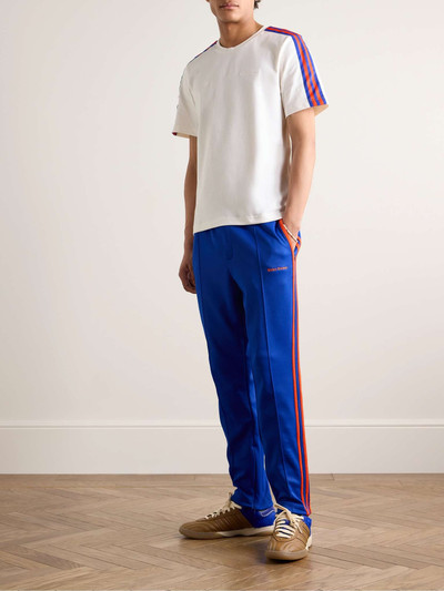 adidas Originals + Wales Bonner Webbing-Trimmed Embroidered Organic Cotton-Jersey T-Shirt outlook